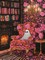 Halloween Ghost Flower Diamond Painting Kit for Adults 12x16 Inch – 5D Full Drill DIY Cute Ghost Crystal Gem Art Set for Beginners Home Wall Decor